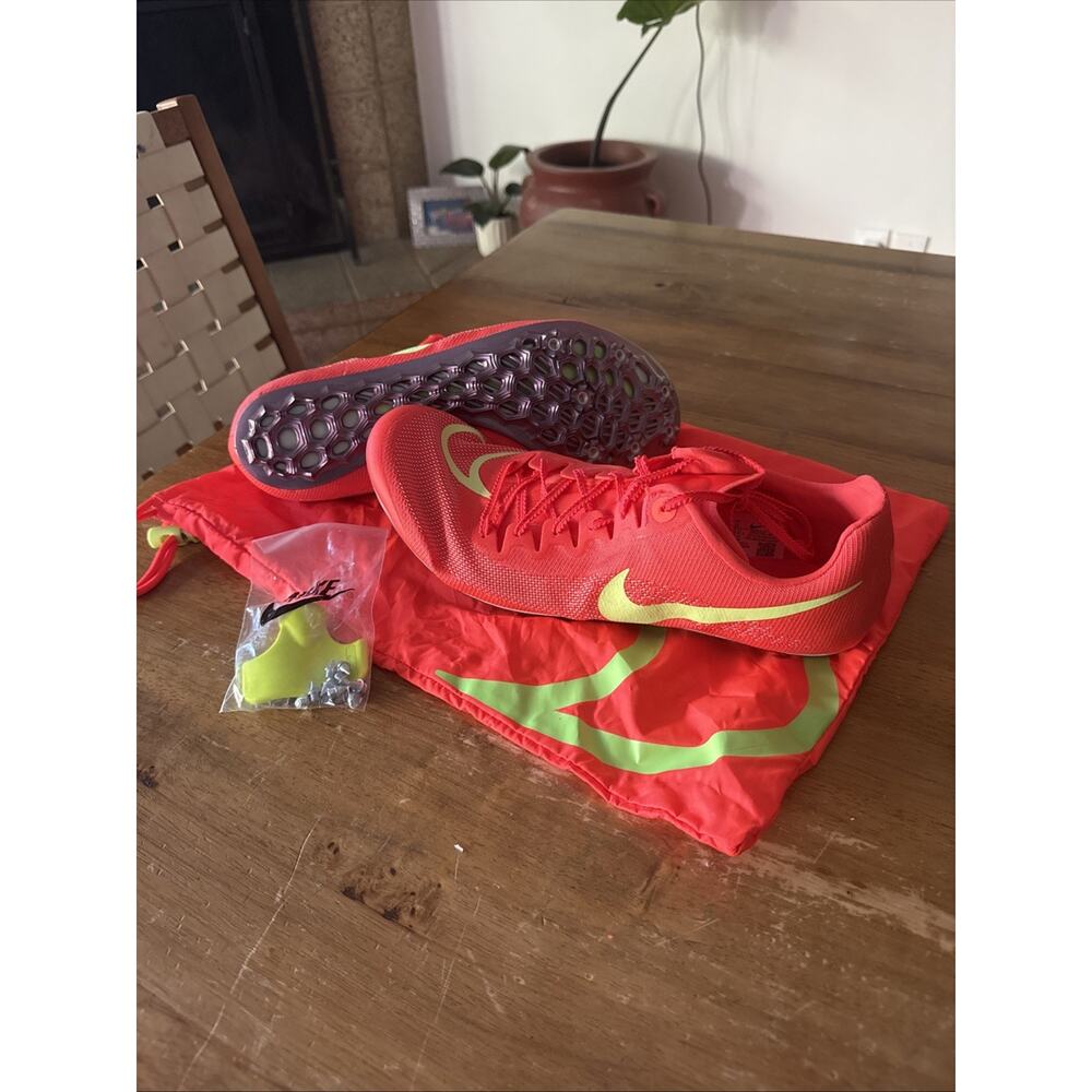 Nike JA Fly 4 Track Spikes Running Sprint Bright Neon Men’s Size 13 DR2741-601